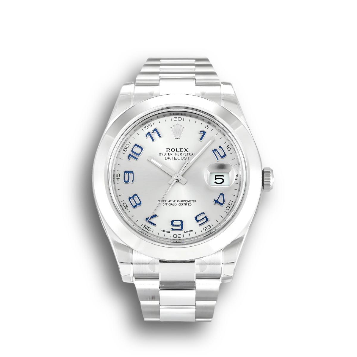 Datejust II Silver Dial 116300