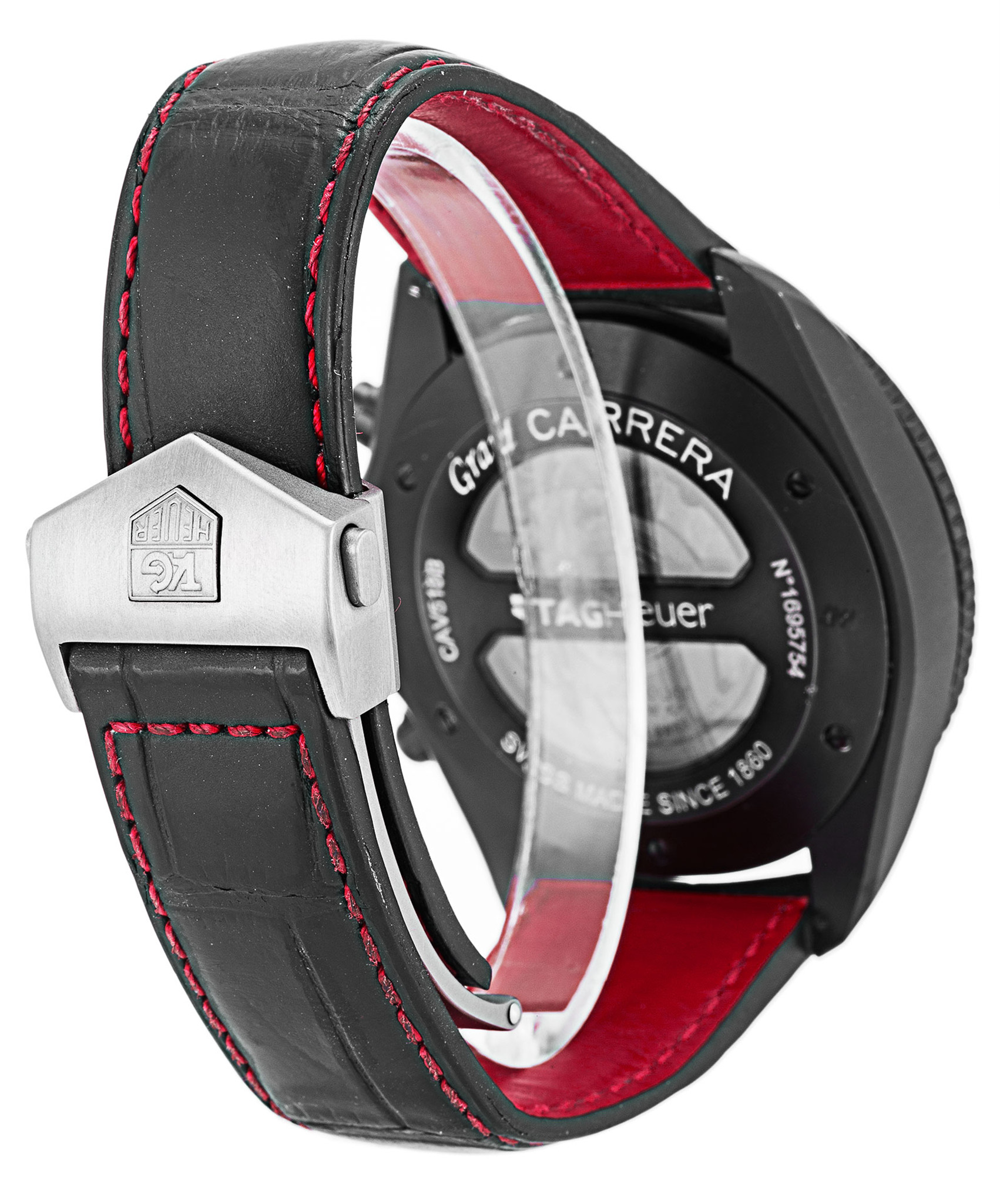 Grand Carrera CAV518B.FC6237 Black Dial Stick Markers 43MM