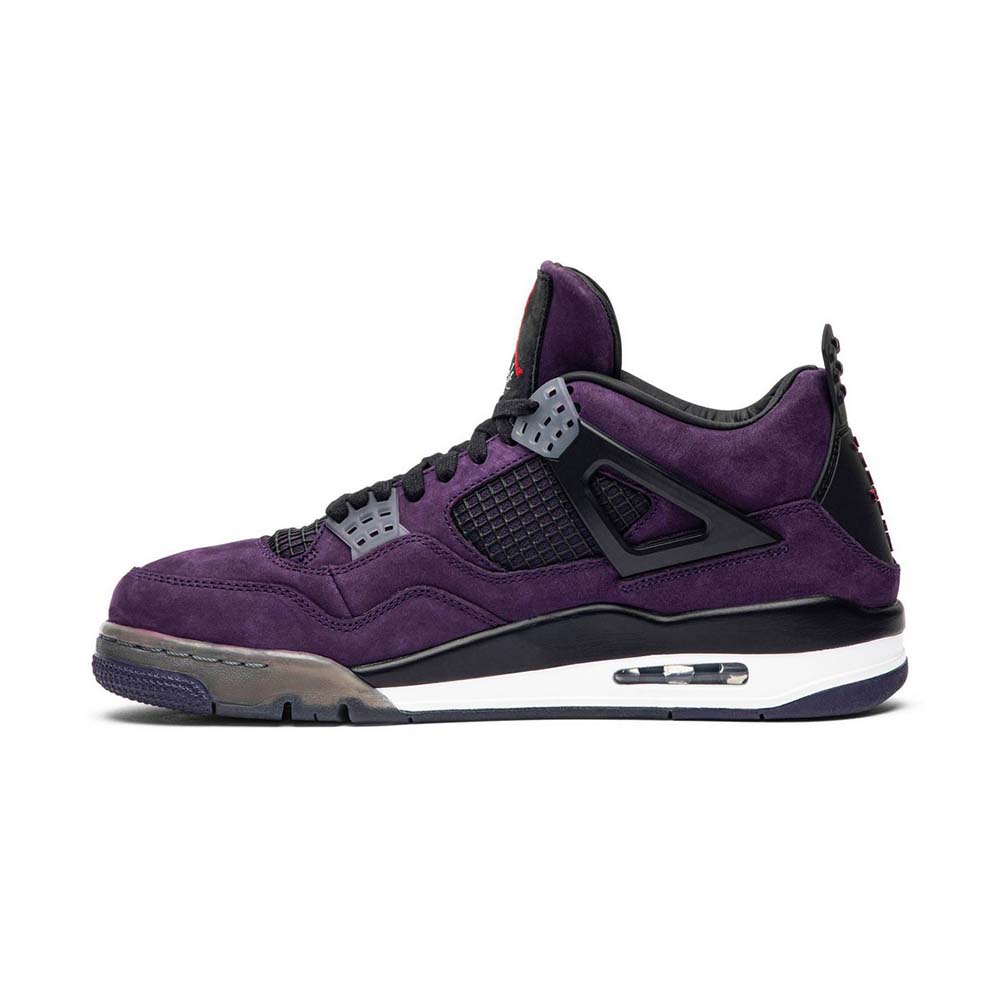 AIR JORDAN 4 X TRAVIS SCOTT PURPLE SUEDE 308497-501