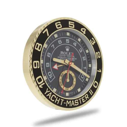 yacht master llgold black