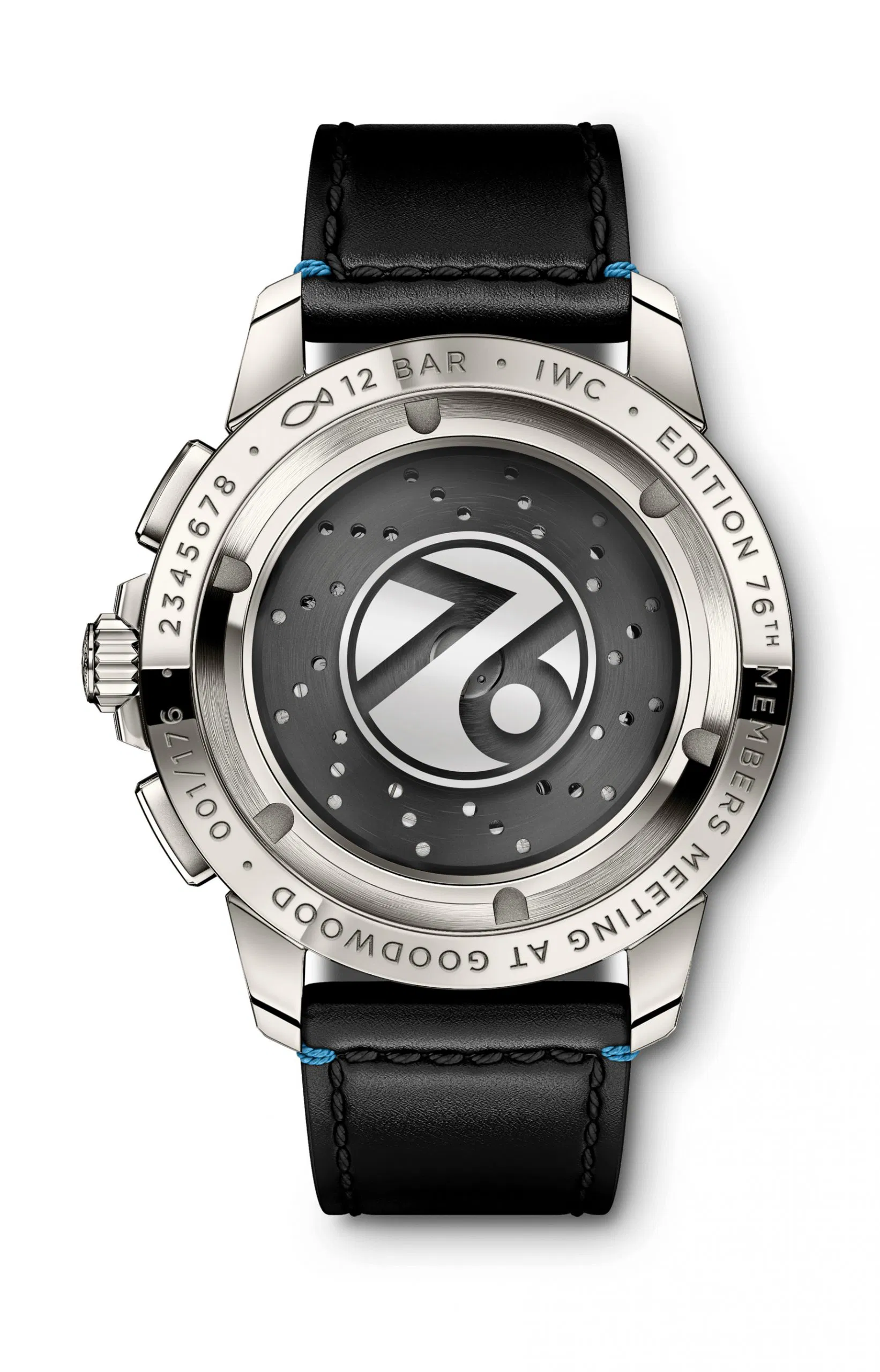 Ingenieur chronograph sport edition 76th members meeting at goodwood iw381201