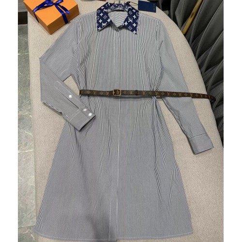 Louis Vuitton LV Escale Shirtdress Striped