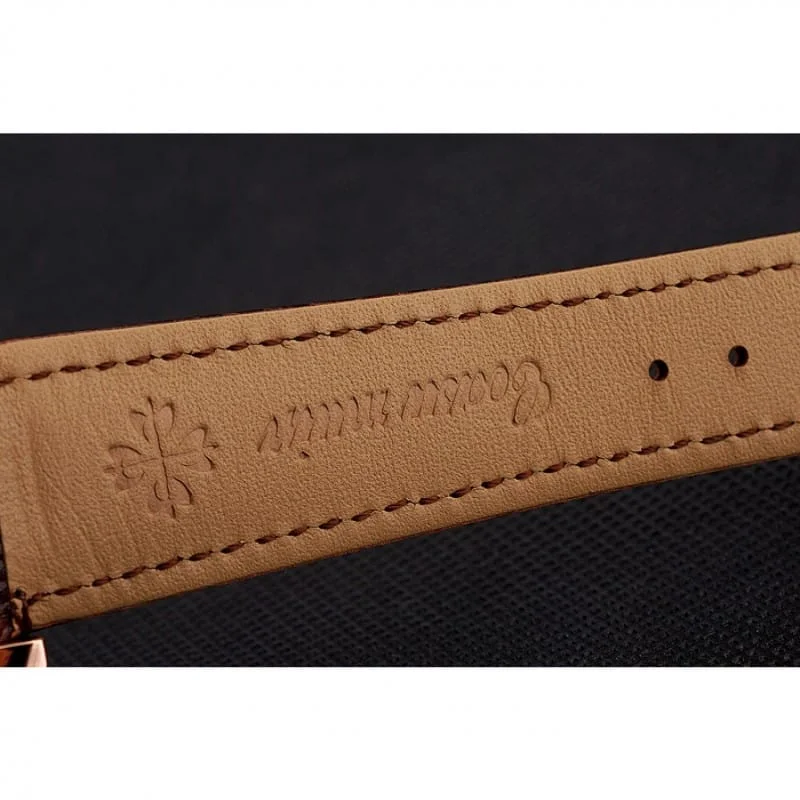 Chronograph Dial White 43 mm, Rose Gold Plated