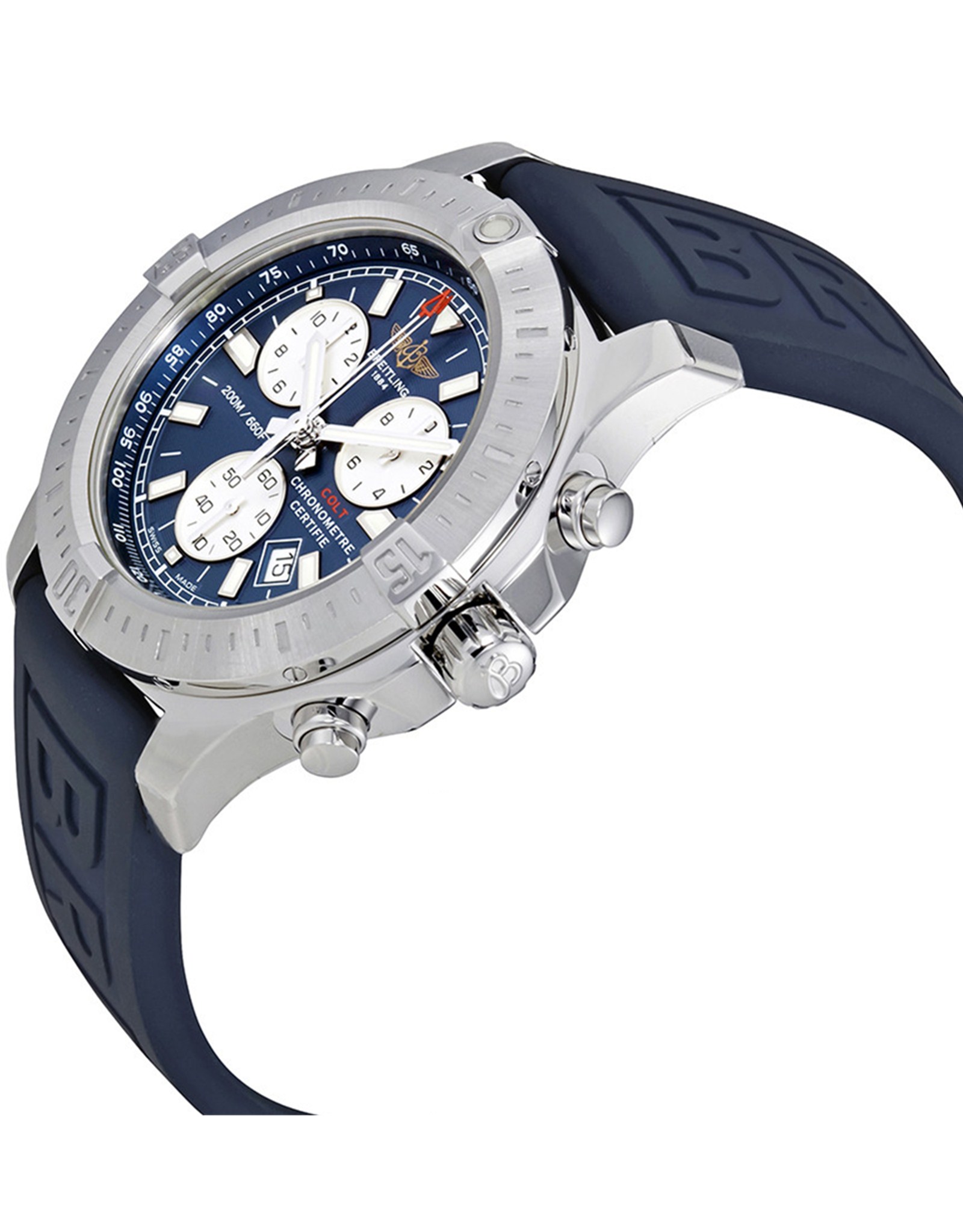 Colt Blue Dial Rubber Strap A7338811 C905 158S A20SS.1