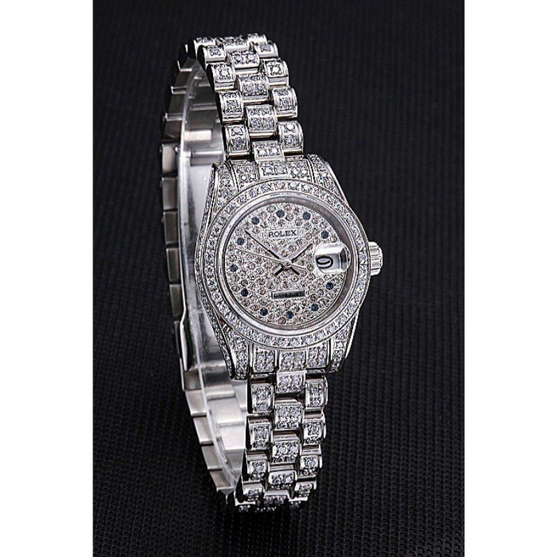 Swiss DateJust Diamond Dial Stainless Steel 622022
