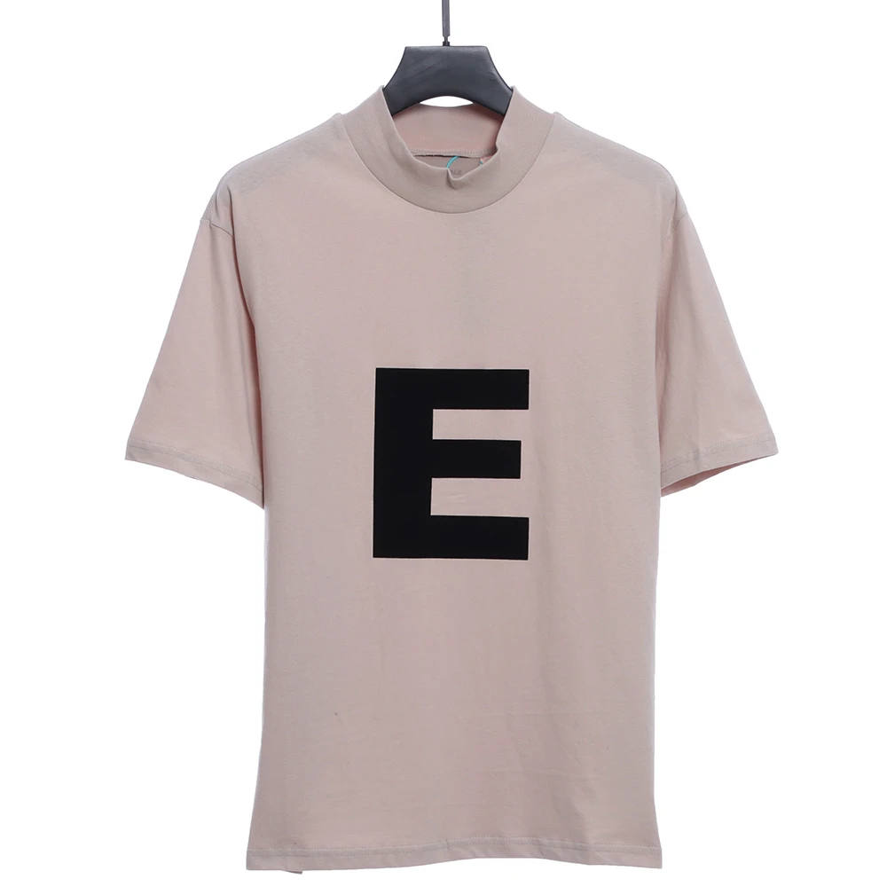 E-Line Flocking T-Shirt（Khaki /Green/Beige/Black）