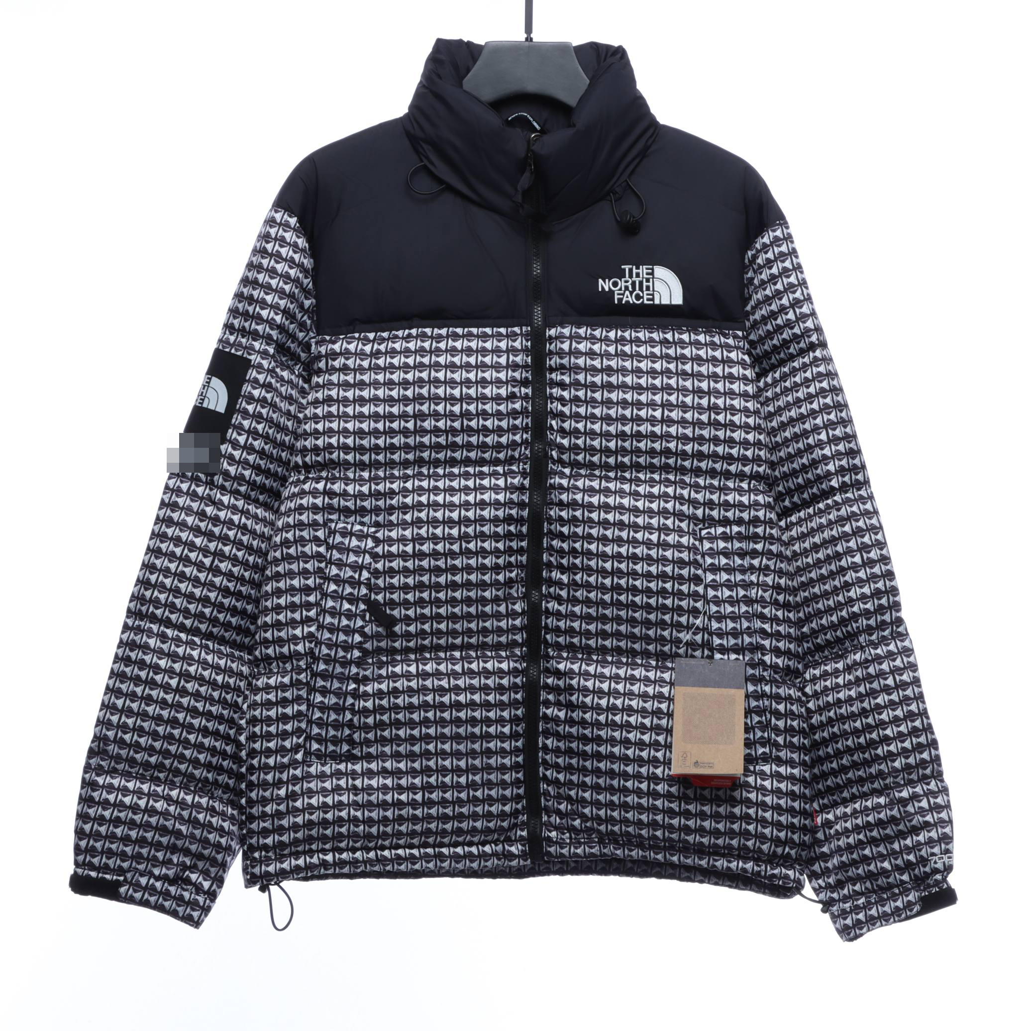 Joint rivet down jacket