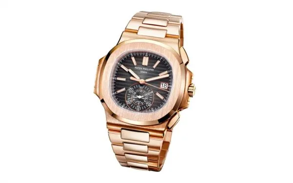 Nautilus 5980/1R-001 Flyback chronograph, Date.  40.5 mm,Rose gold