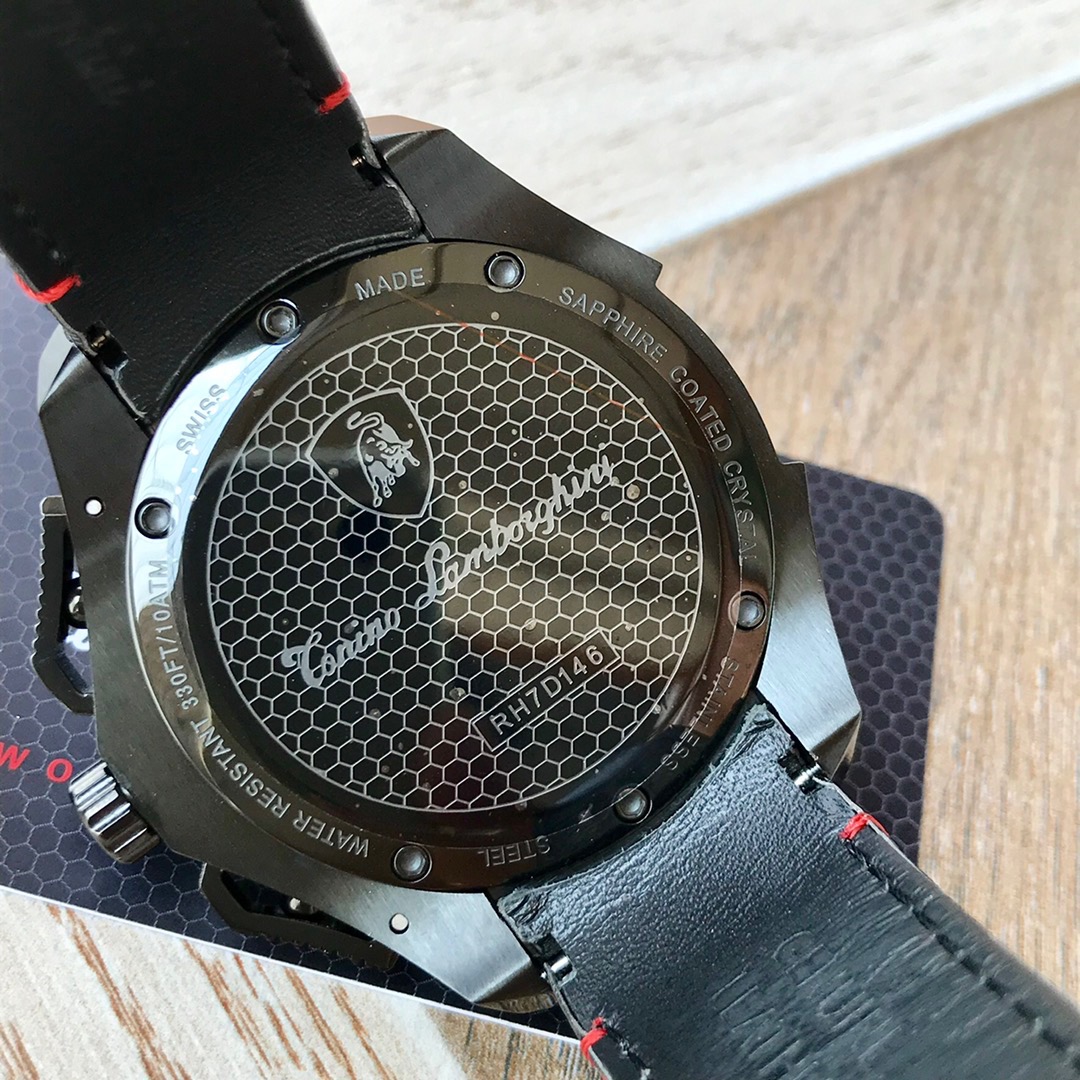 Tonino Lamborghini New Spyder Chronograph Black 340X