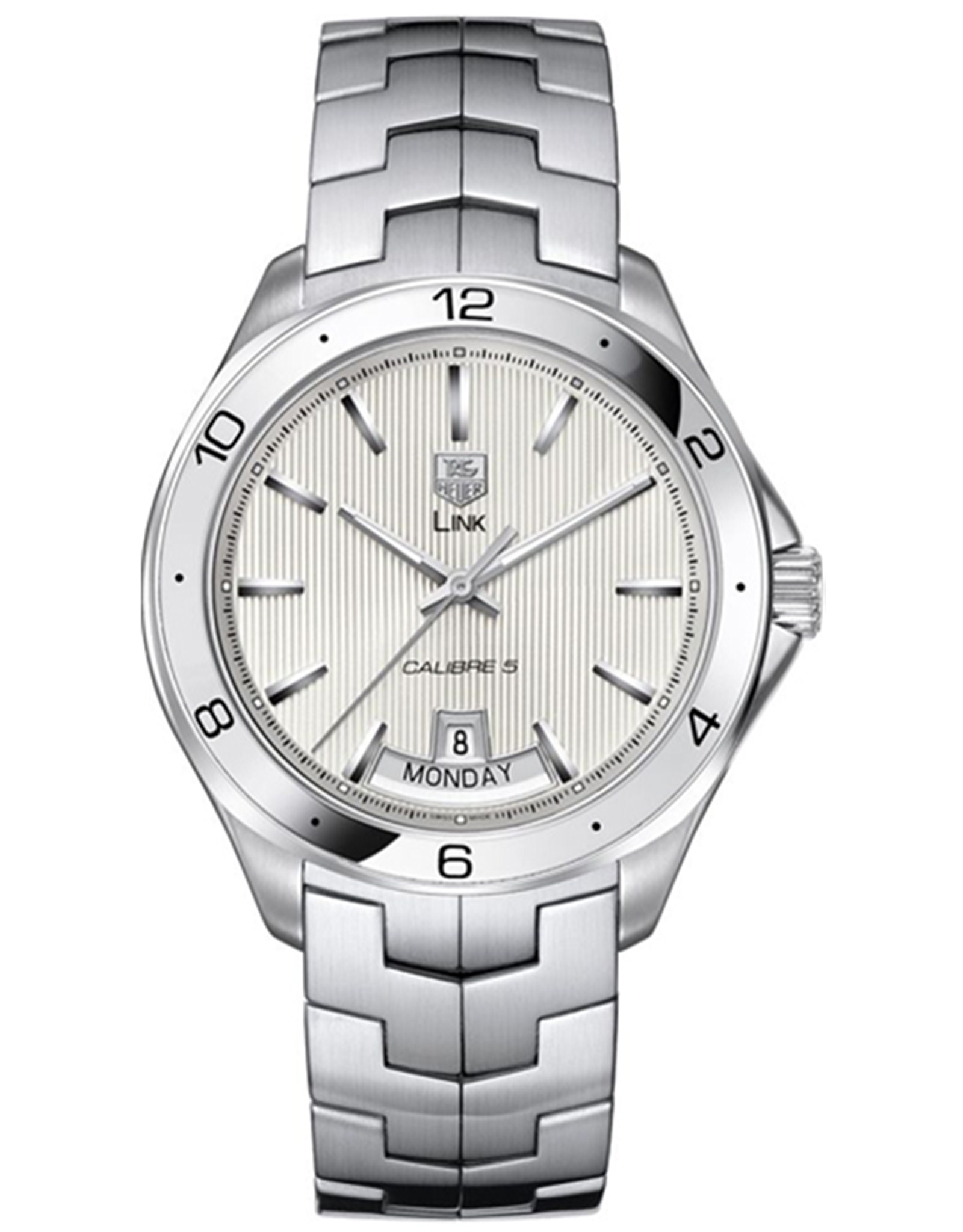 Link Silver Dial Stainless Steel Bracelet WAT2011.BA0951 42MM