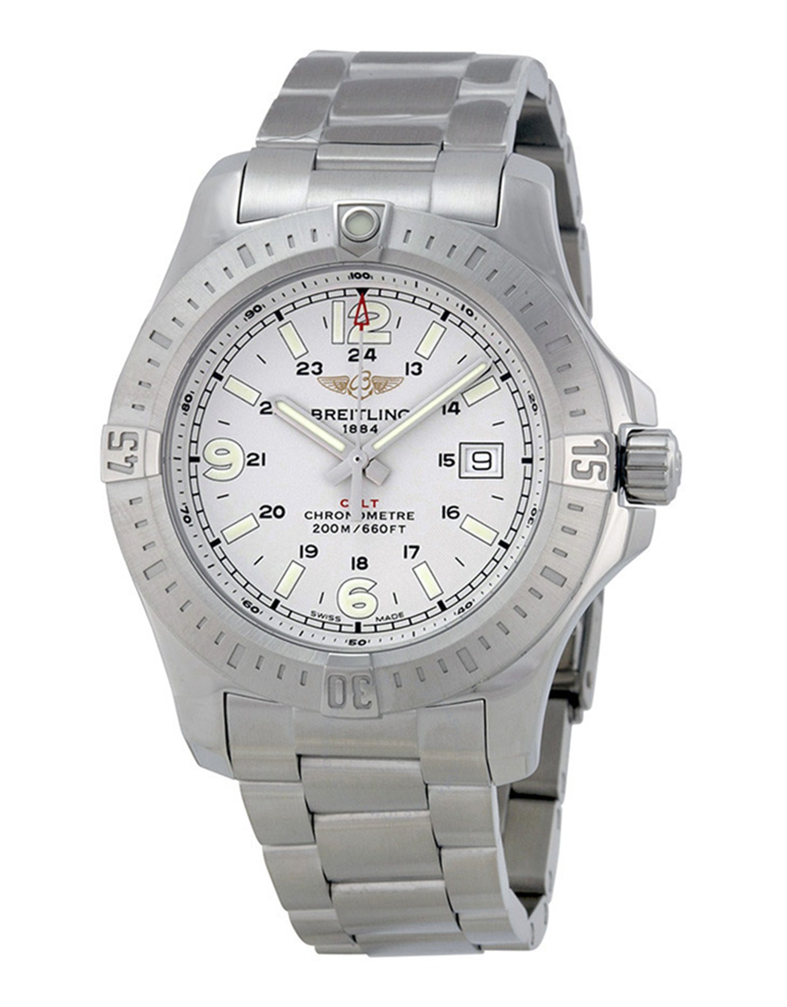 Colt Silver Dial Stainless Steel Casep A7438811 G792SS