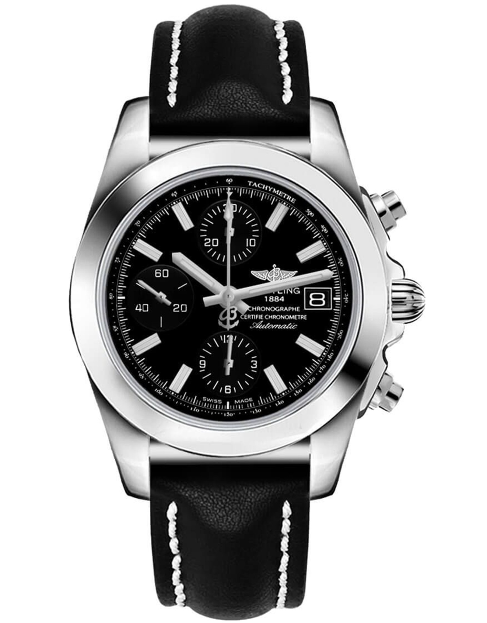 Chronomat Black Dial Tungsten Bezel Luxury Watch W1331012/BD92-428X