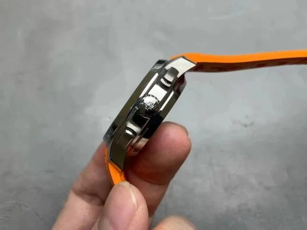 Aquanaut 5968A-001 Chronograph 42.2 mm,Steel,5968A-001 Orange Strap