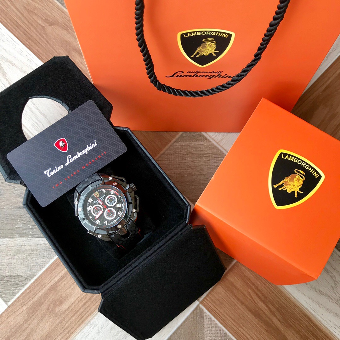 Tonino Lamborghini New Spyder Chronograph Black 340X