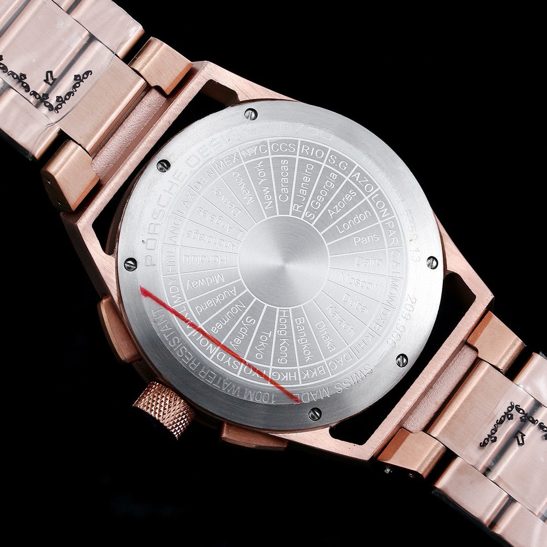 Porsche Chronotimer Collection White / Gold