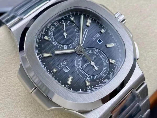 Nautilus 5990/1A-011 Flyback chronograph, Travel Time 40.5 mm,Steel