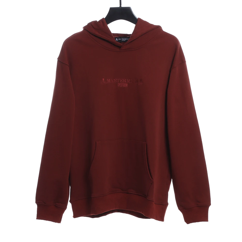 Skull Inkjet Print Hoodie