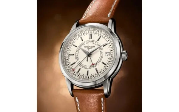 Complications 5212A-001 CALATRAVA WEEKLY CALENDAR.  40 mm,Steel