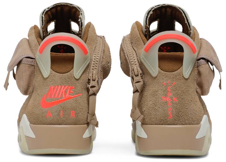 Air Jordan 6 Travis Scott  Retro 'British Khaki'