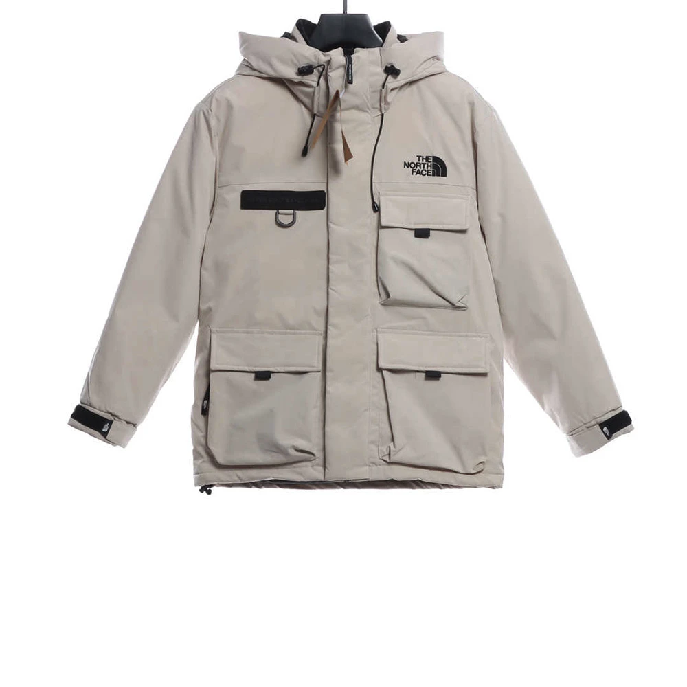 Letter work down jacket