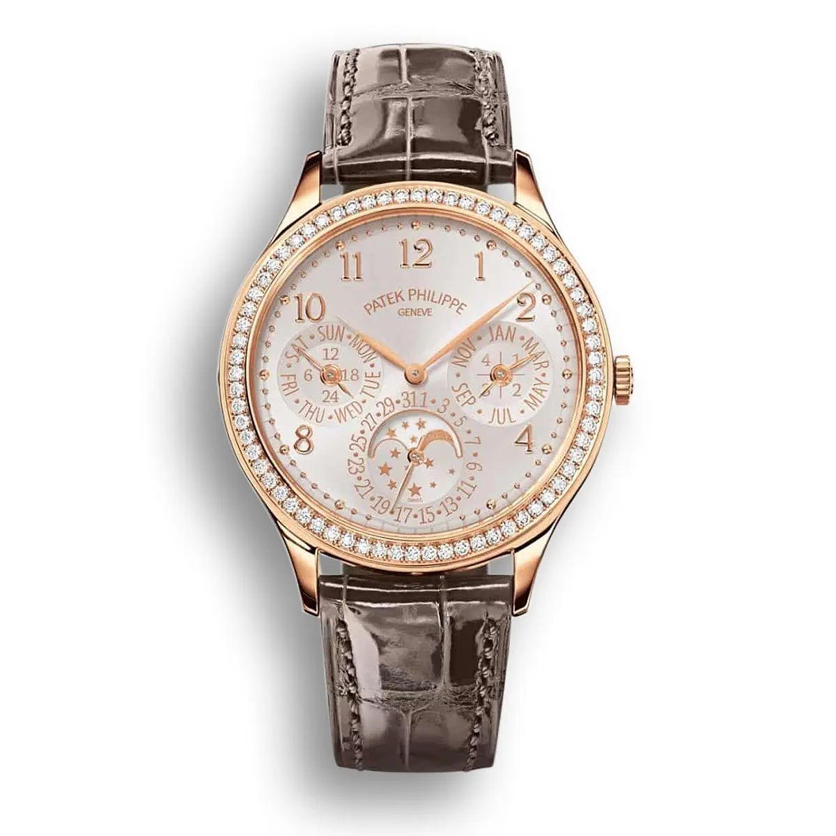 Ladies First perpetual calendar 35 mm,Rose gold 7140R-001