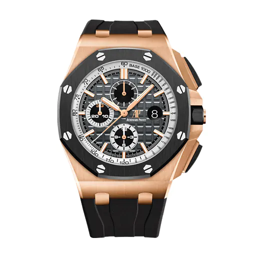 Royal Oak Offshore Pride of Germany 44 mm, Black Ref. 26416RO.OO.A002CA.01