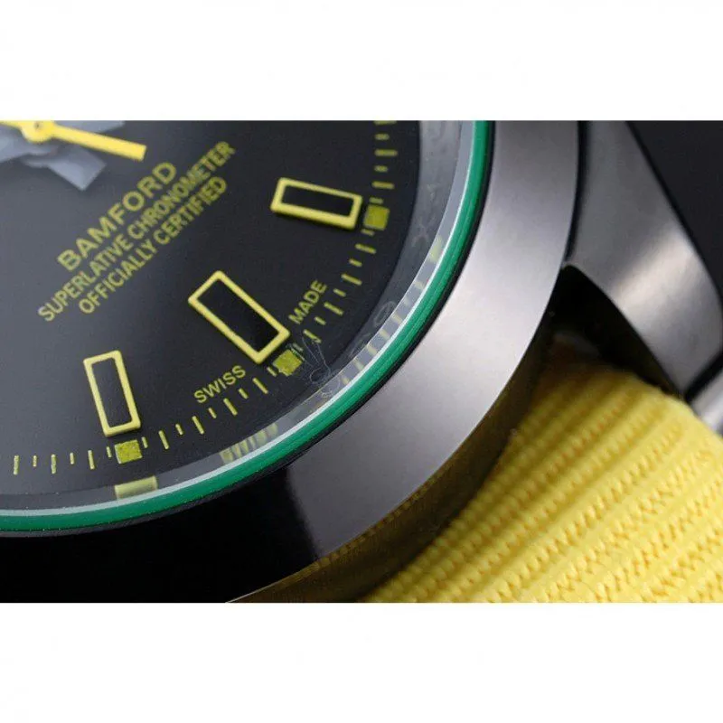 Milgauss Bamford Yellow Nylon Strap 621999