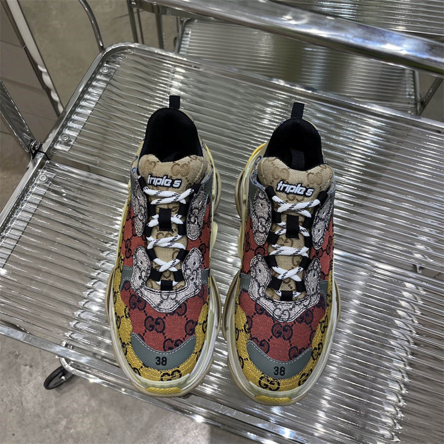 Balenciaga x Gucci triple sneakers