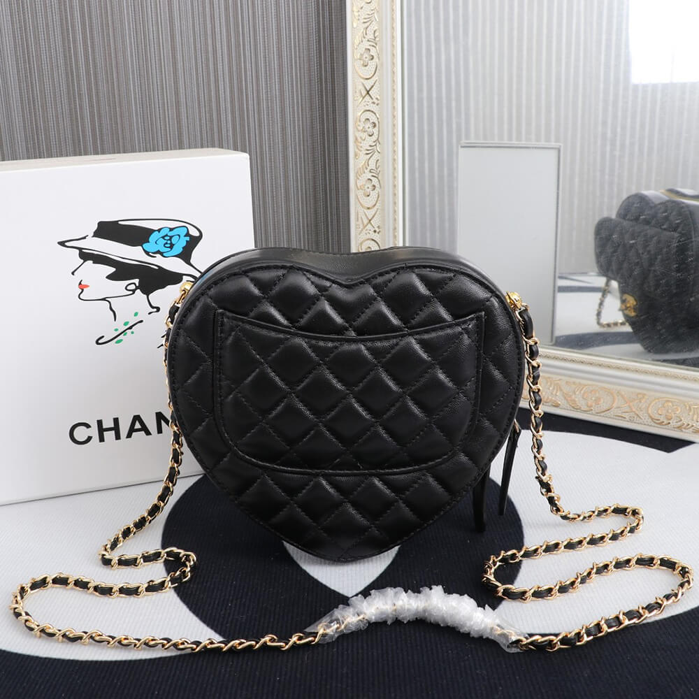 Chanel 22s Heart Bag