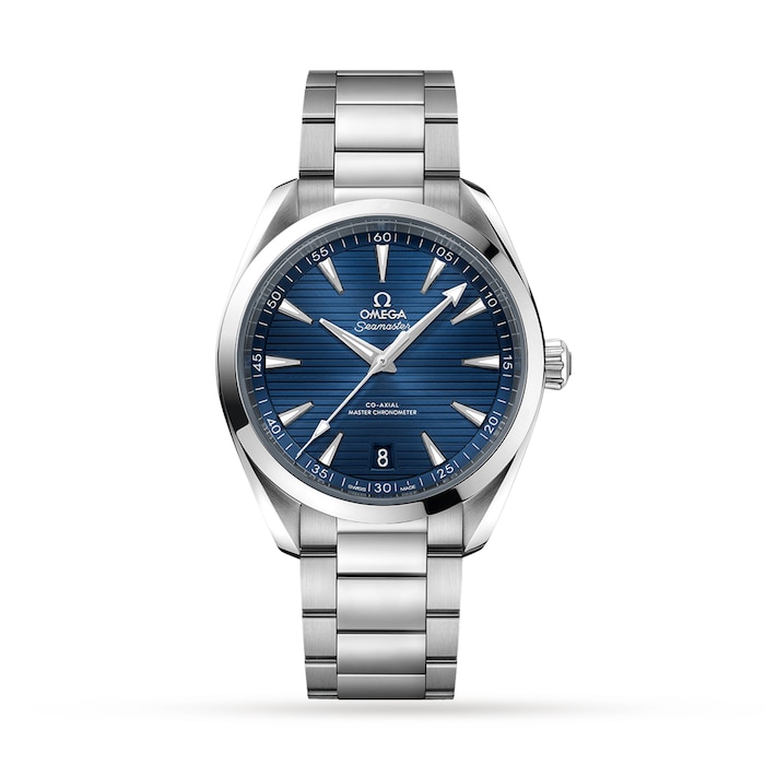 Seamaster Aqua Terra Co-Axial Blue 41mm Mens Watch