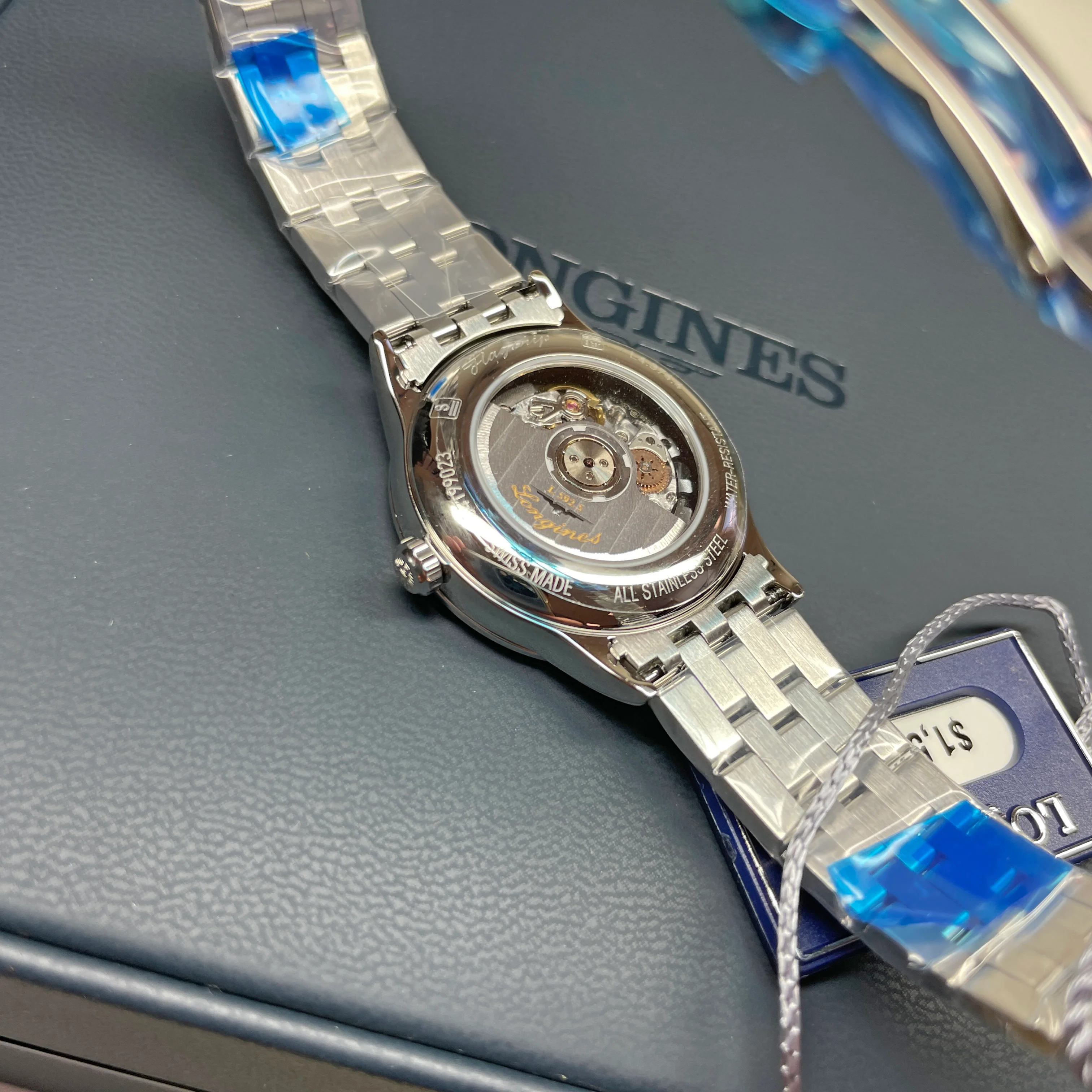 Flagship 30mm Automatic Black Dial Stainless Steel Watch L43744596