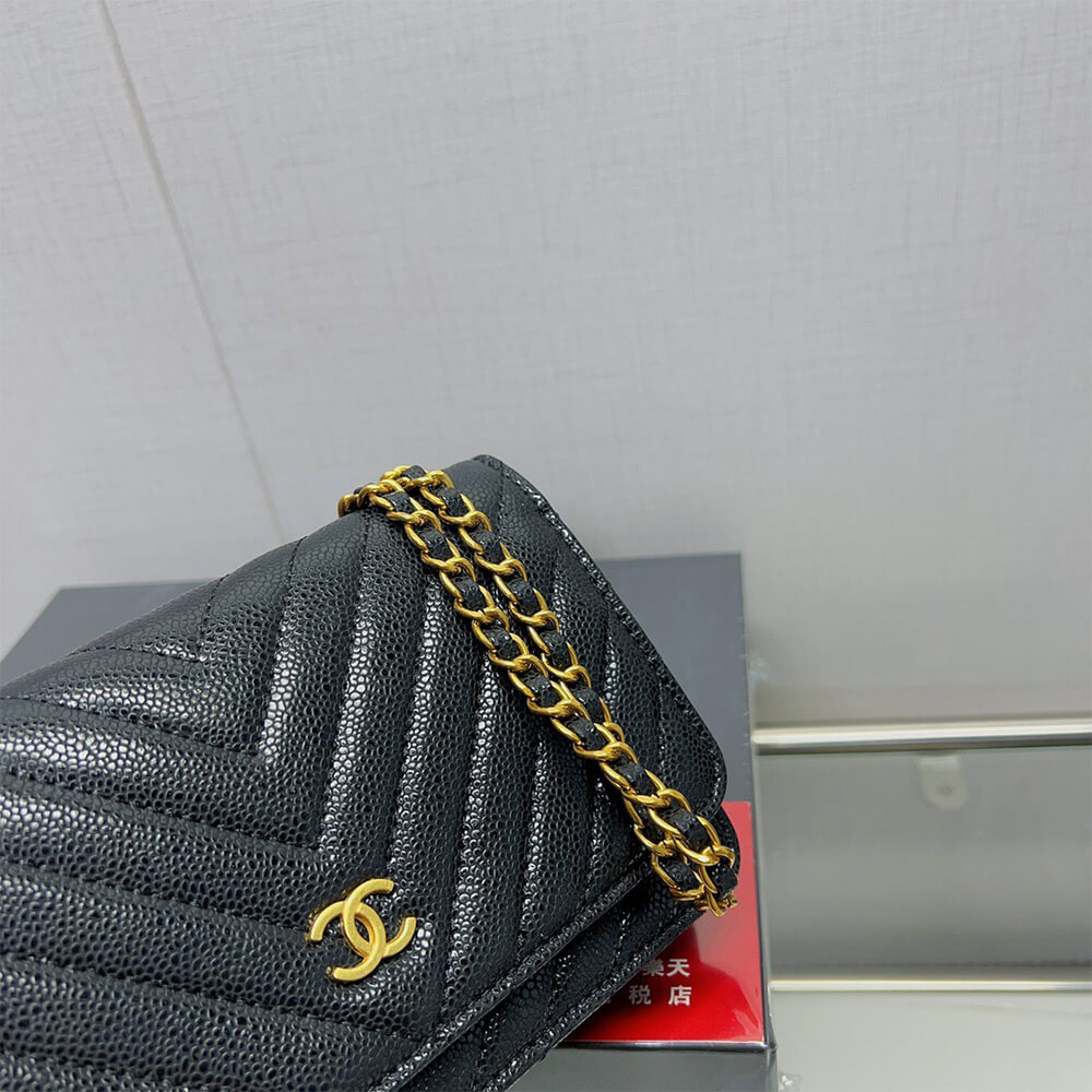 Chanel Chevron WOC