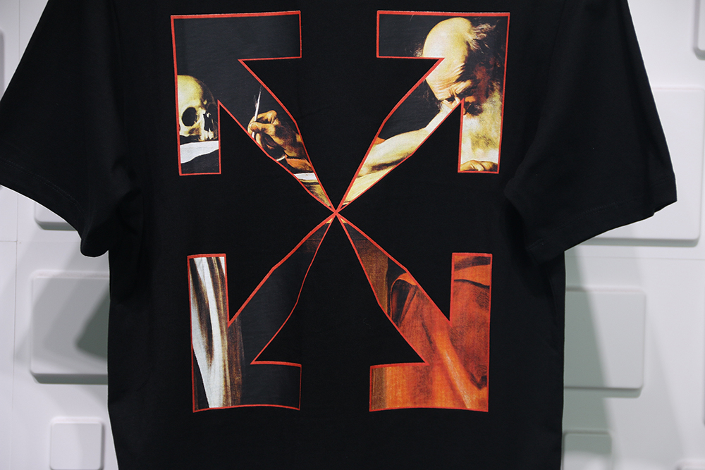 OFF-WHITE C/O VIRGIL ABLOH COTTON-JERSEY T-SHIRT