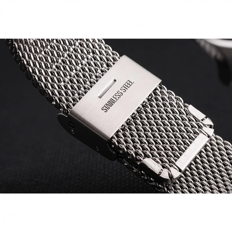 Calatrava Small Seconds Dial White 40 mm, Stainless Steel