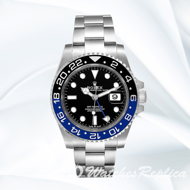 Gmt Master Ii Men's m126710blnr-0003 40mm Oyster Bracelet Watch