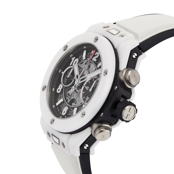 Big Bang Men Automatic White Rubber Watch 441.HX.1170.RX