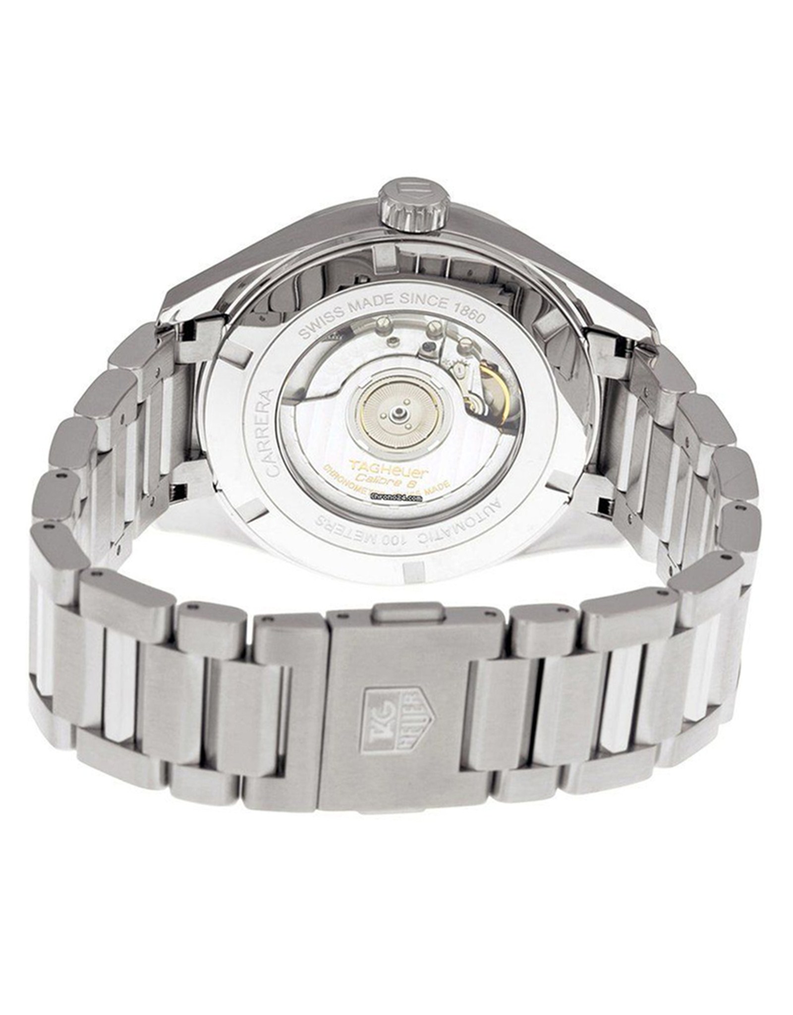 Carrera Silver Dial Men's Watch WAR5011.BA0723 41MM