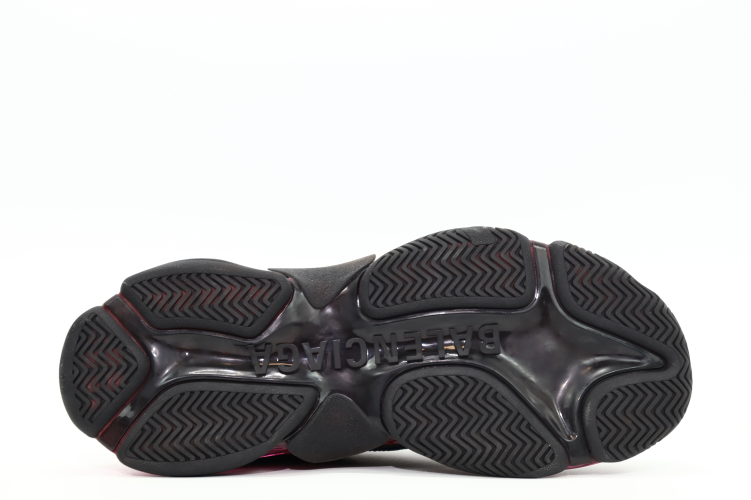 Balenciaga Triple S – Black purple