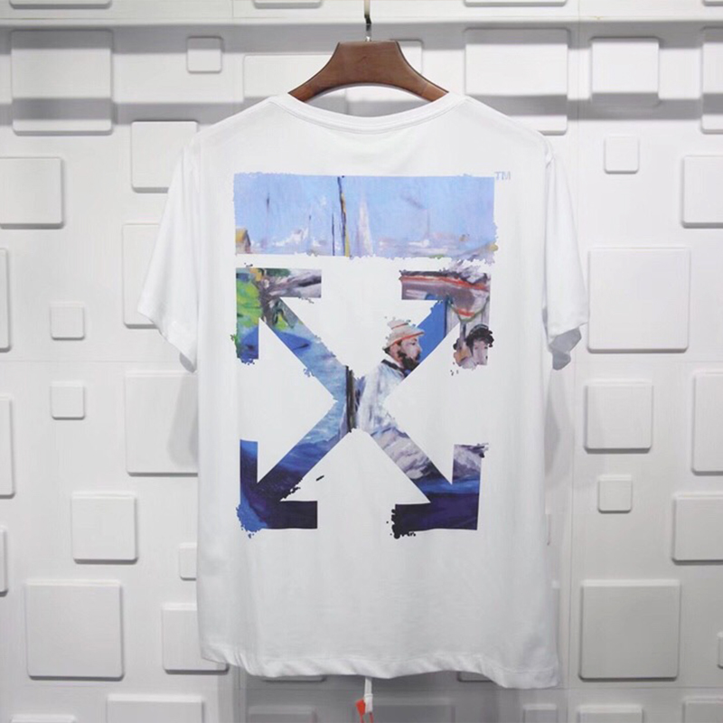 OFF-WHITE OIL PAINTING TEE
