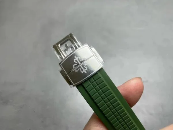 Aquanaut 5968A-001 Chronograph 42.2 mm,Steel,5968A-001 Green Strap