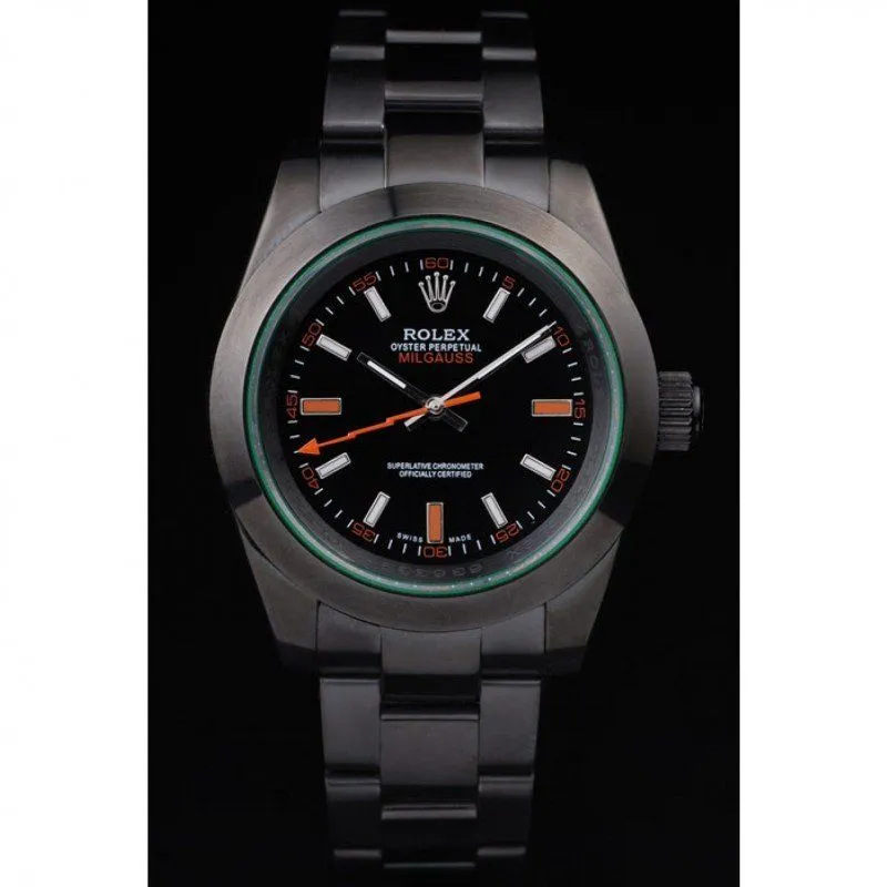 Milgauss Pro-Hunter Tinted Green Saphire Black Dial PRL05090290