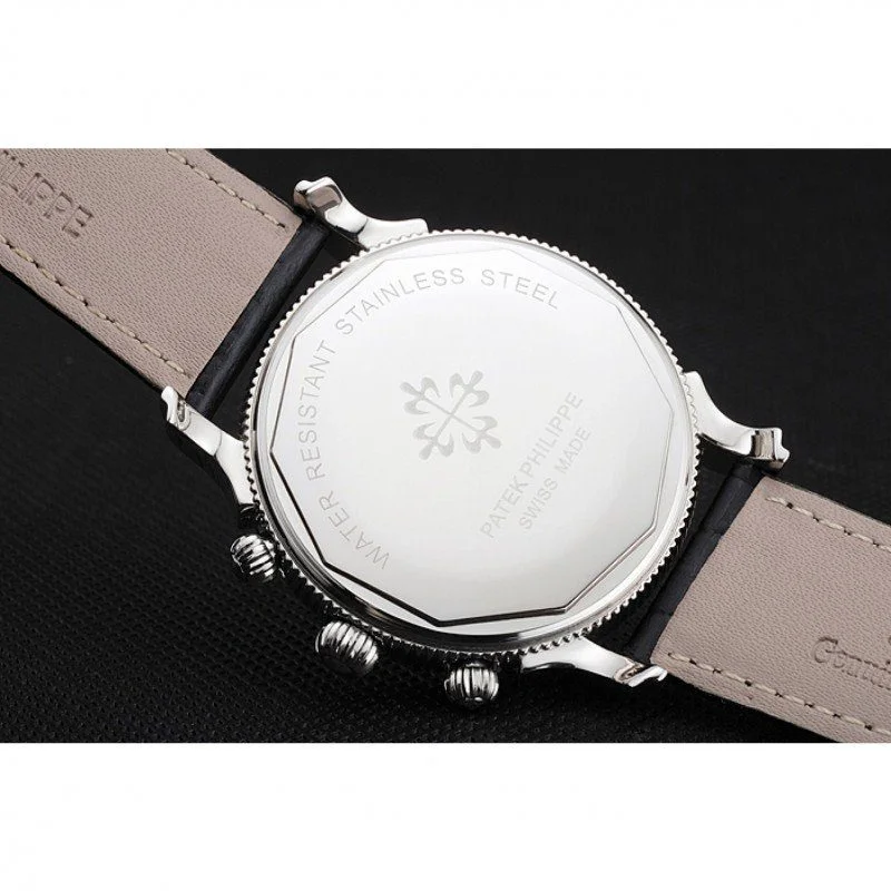 Chronograph Dial Black 40 mm, Stainless Steel