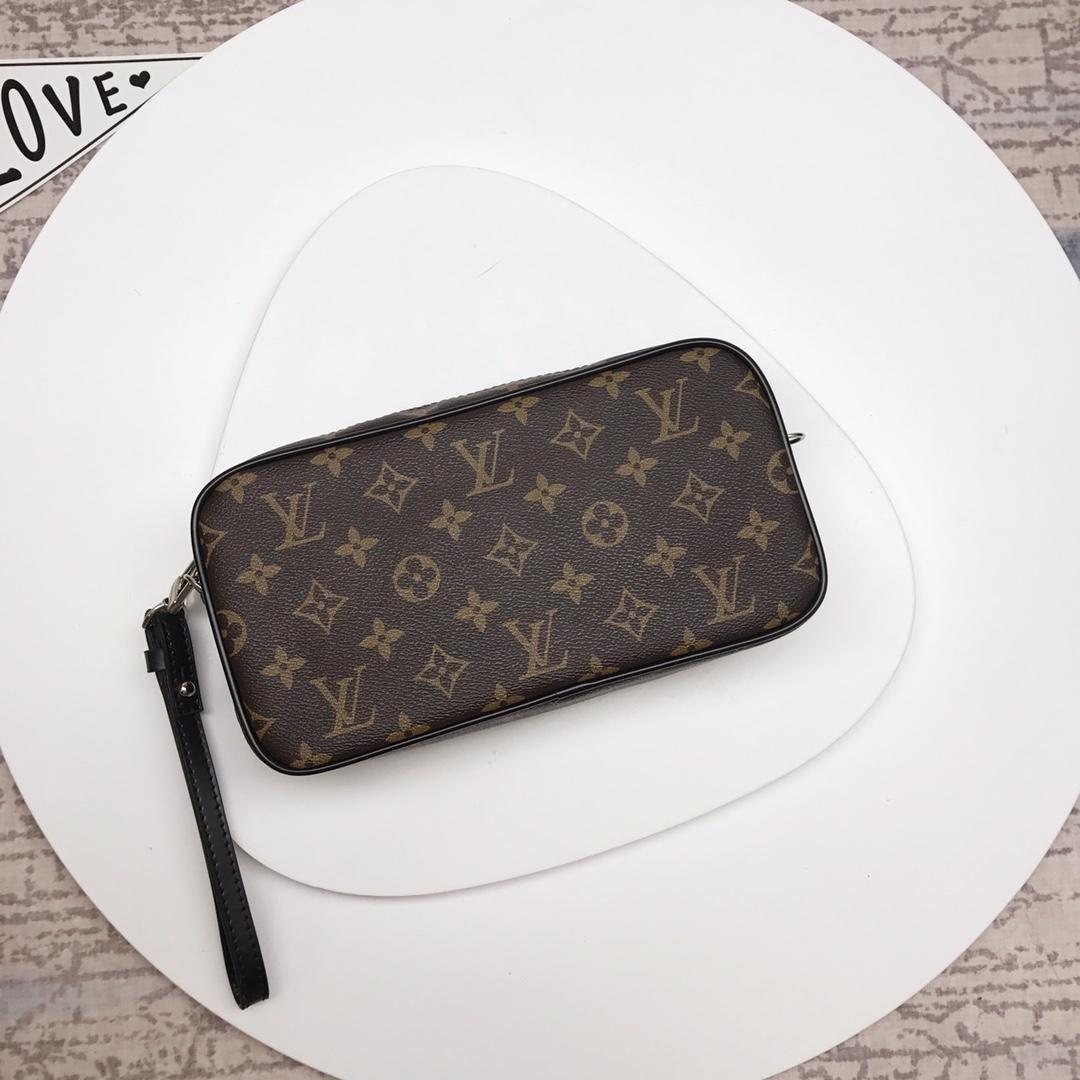 Louis Vuitton M47543 Men Clutch Bag Monogram