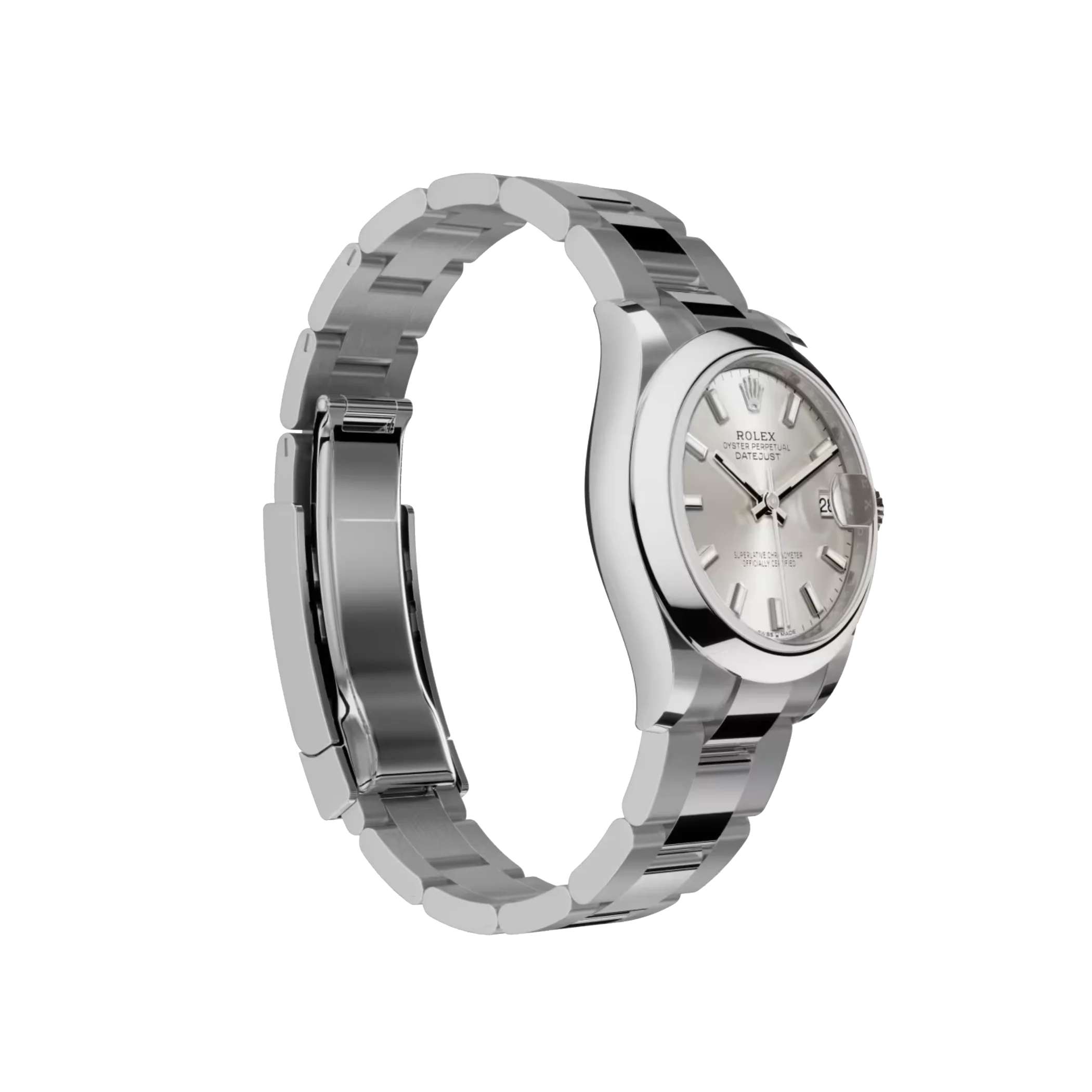 Datejust: silver dial, Jubilee bracelet, m278240-0005