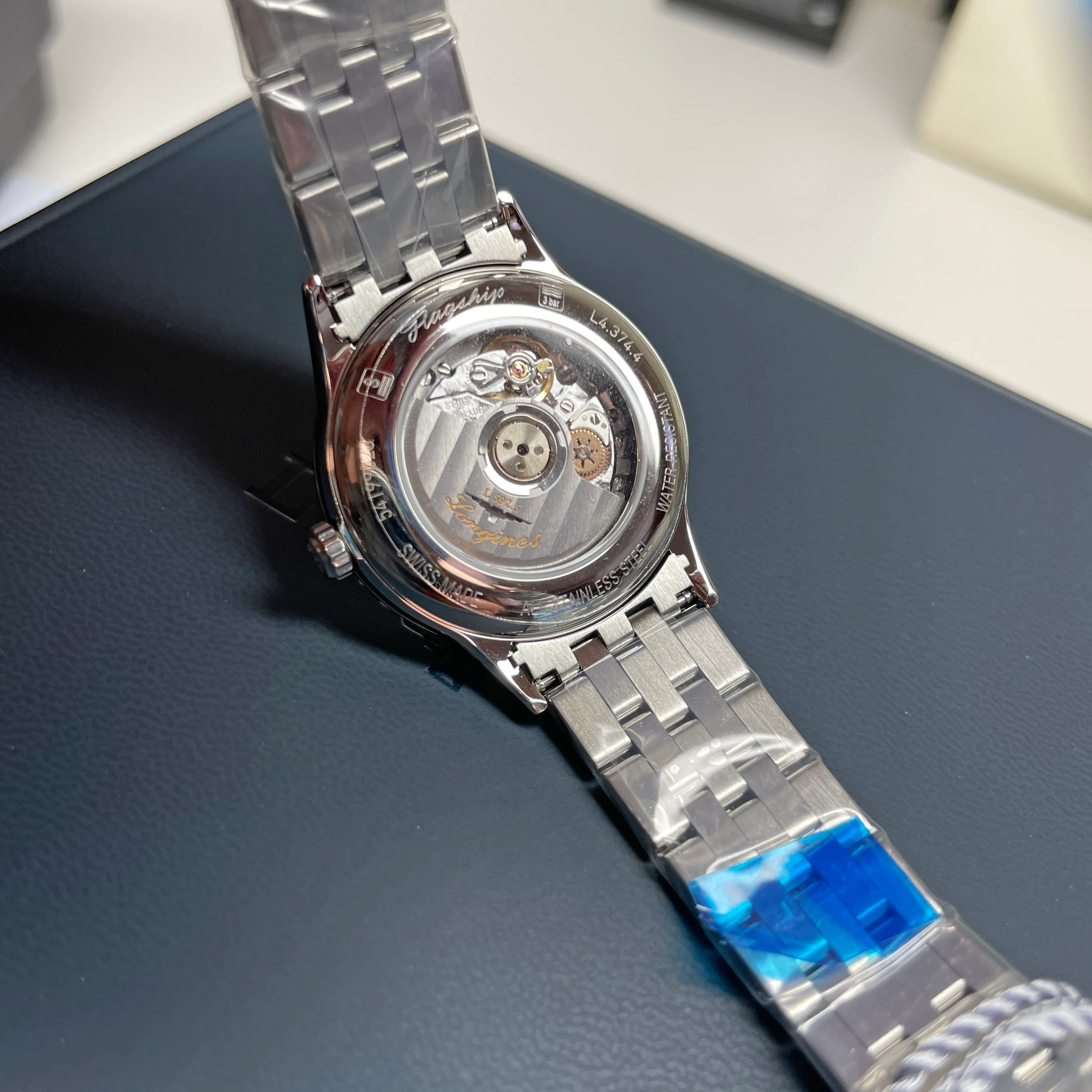 Flagship 30mm Automatic Black Dial Stainless Steel Watch L43744596