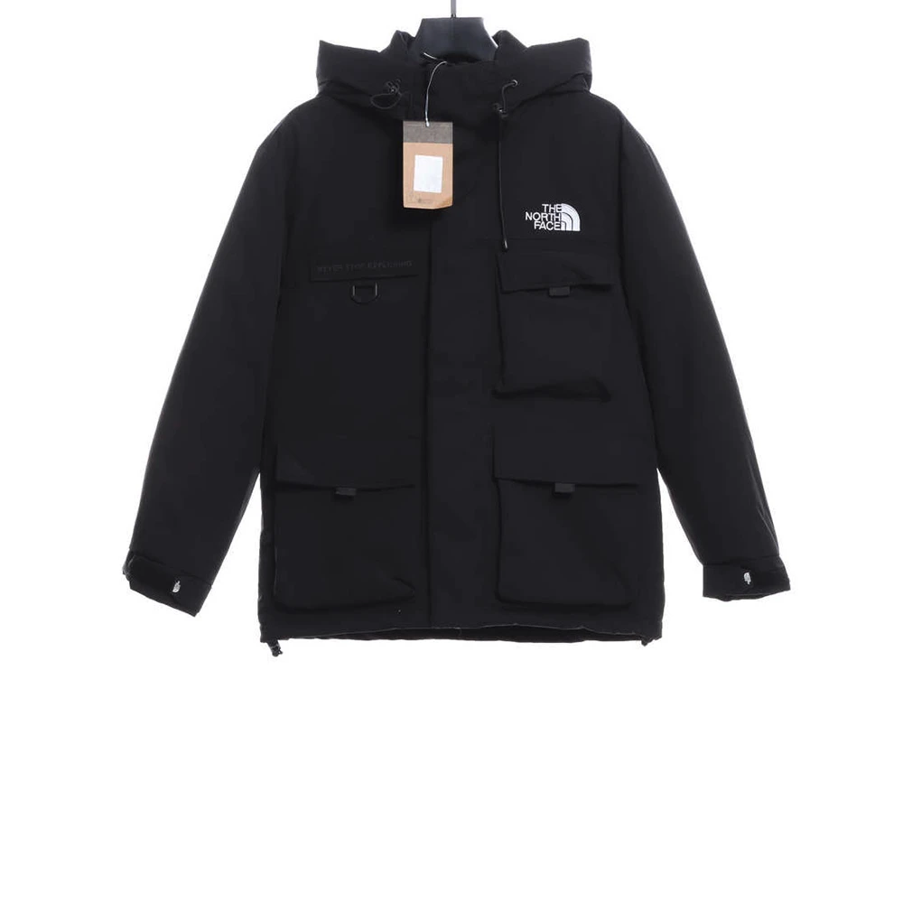 Letter work down jacket