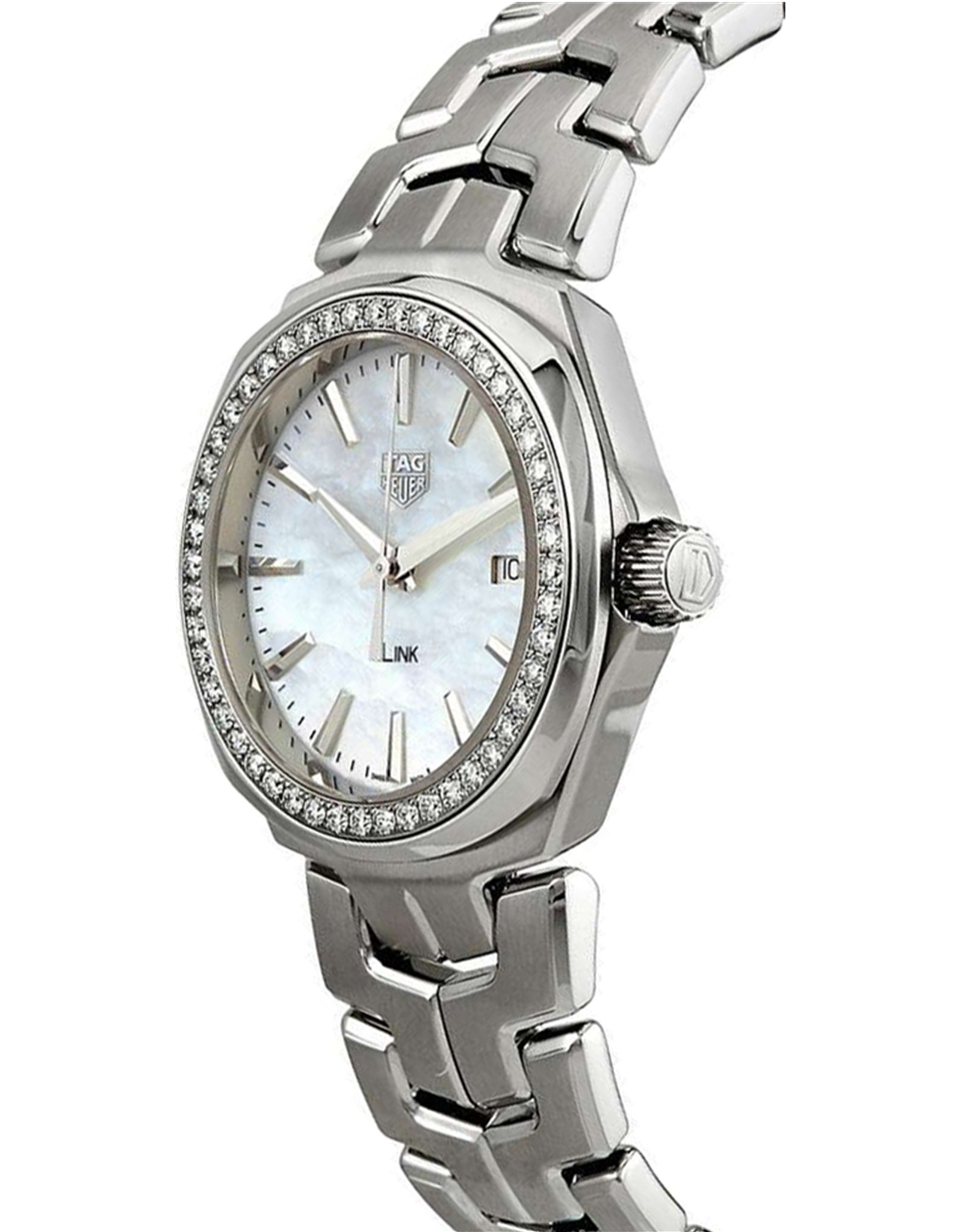 Link Pearl White Dial Ladies Watch WBC1314.BA0600 32MM