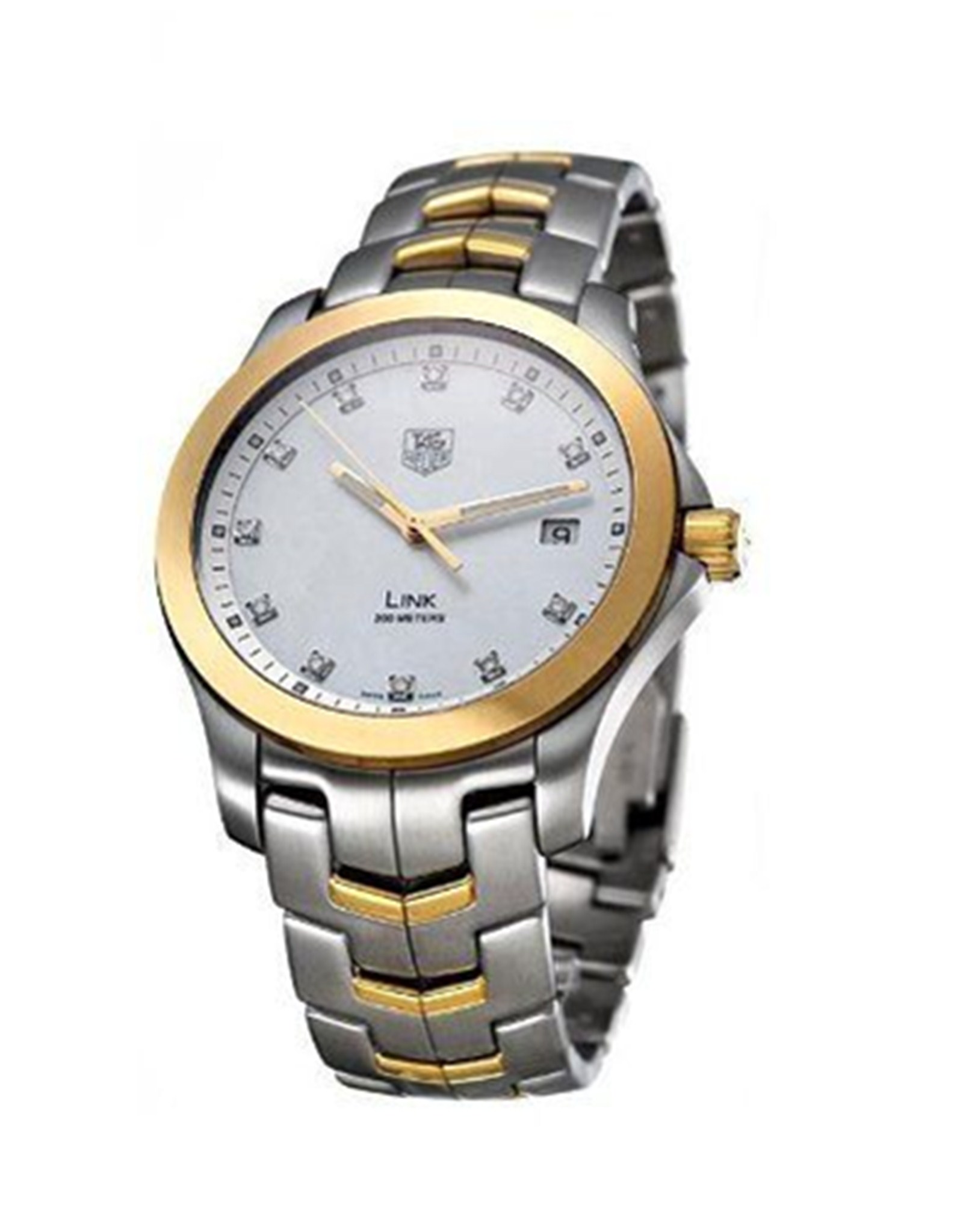 Link Mother Pearl White Dial Diamonds WJF1153.BB0579 39MM
