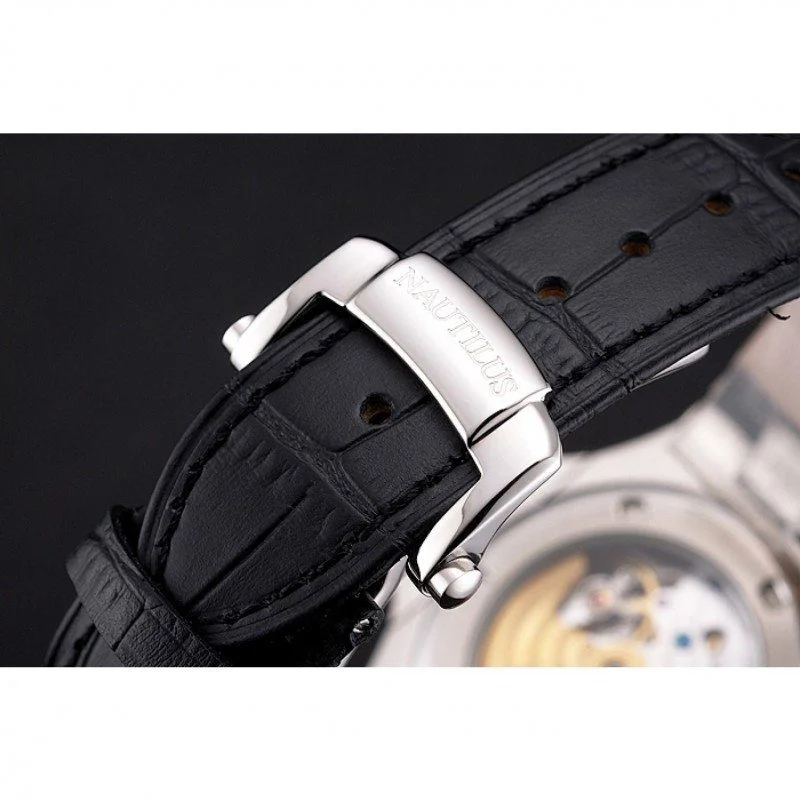 Nautilus 5980/1A-001 Dial Black 40 mm, Rose Gold Plated