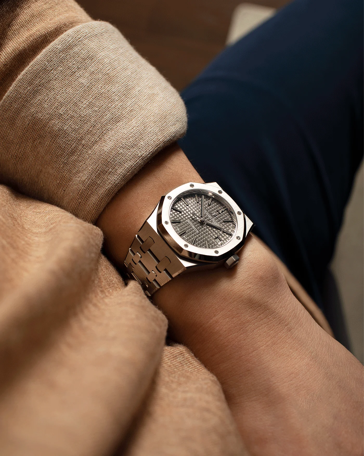 Royal Oak 37 mm, Gray Ref. 15450ST.OO.1256ST.02